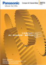 Kompaktn AC motory s pevodovkou Generln katalog