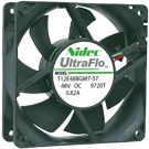 Nidec UltraFlo T12E 120mm x 38mm tube axial cooling fan